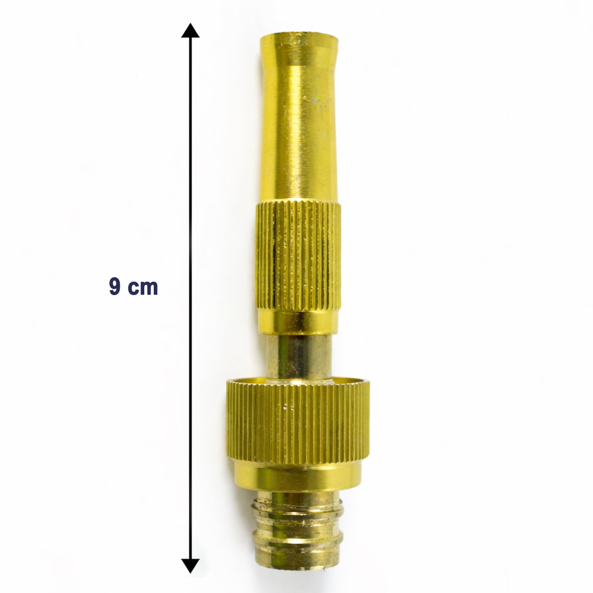 Heavy Duty Brass Garden Hose Spray Nozzle (1 Set)